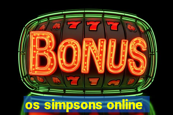 os simpsons online